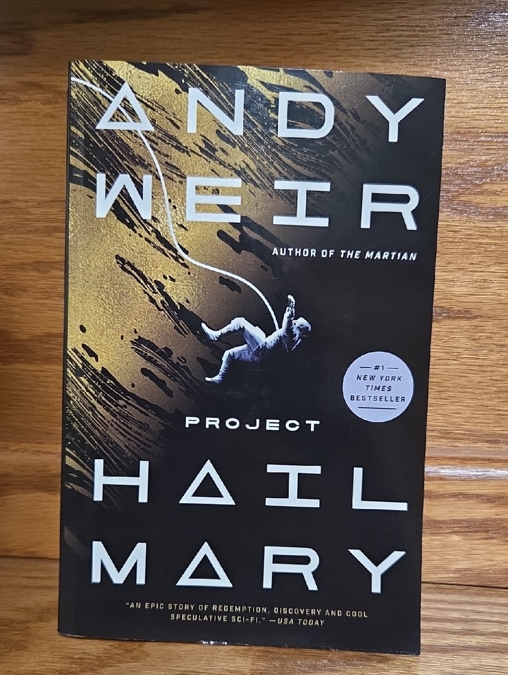 Project Hail Mary Paperback Book